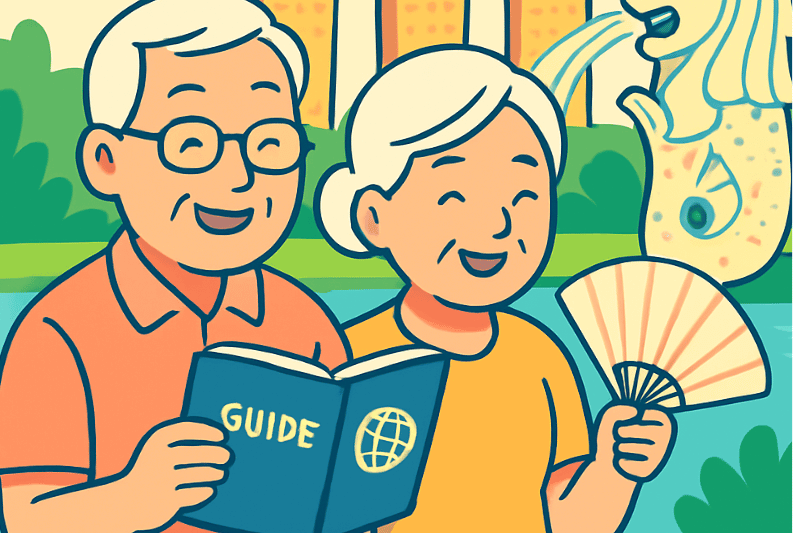 老後にシンガポール移住する夫婦