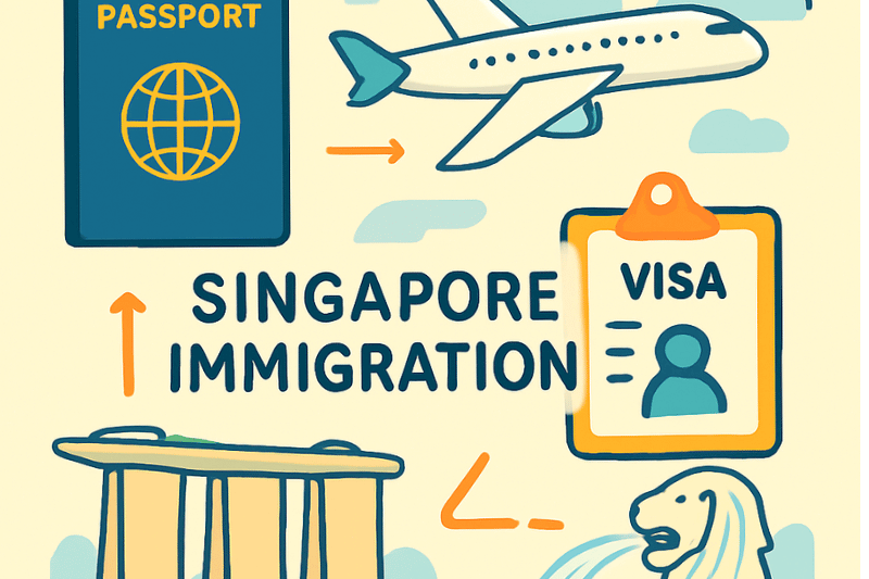 シンガポールの移住手続き