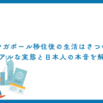 シンガポール移住後の生活はきつい？リアルな実態と日本人の本音を解説